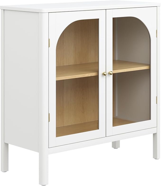 Nathan James Mason Storage Accent Cabinet Sideboard Buffet, Credenza - Image 7