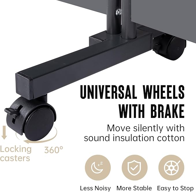 Room Divider 1 Panel Room Dividers/Wheels, Fabric Room Divider Panel - Image 2
