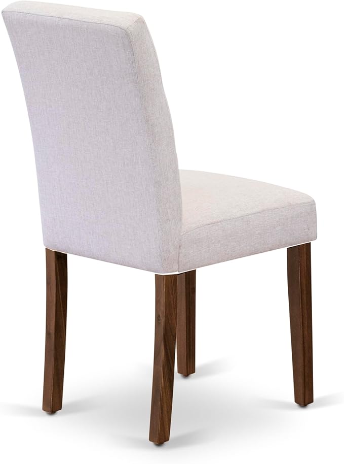 East West Furniture ANAS5-AWA-08 5 Piece Mid Century Dining Table Set Consists - Image 10