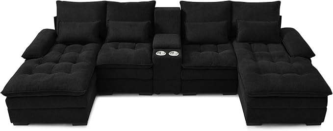 KEIKI 130" U-Shaped 6 seat Sofa - Image 5