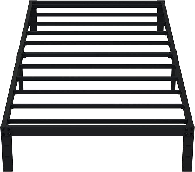 EMODA 10 Inch Twin XL Bed Frames No Box Spring Needed, Heavy Duty XL Twin Metal by EMODA