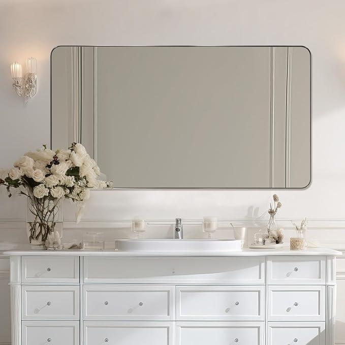 ANDY STAR Brushed Nickel Mirrors - Image 8