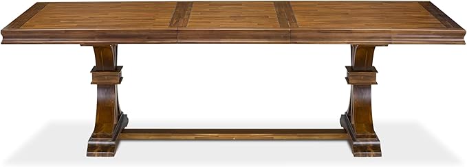 LEDA9-AWA-32 9 Pieces Dining Table Set Includes a Rectangle Table and 8 Light - Image 6