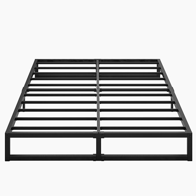 9 Inch California King Bed Frames No Box Spring Needed Heavy Duty Metal Cal - Image 8
