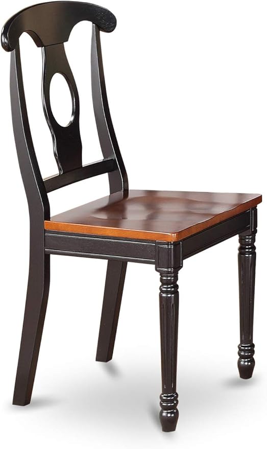 East West Furniture LGKE7-BCH-W 7 Piece Dining Table Set Consist of a Rectangle - Image 7