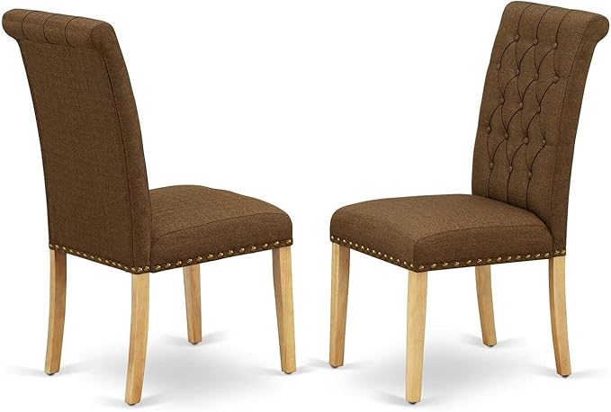 East West Furniture BRP4T18 Bremond Parson Kitchen Chairs by EastWestFurniture