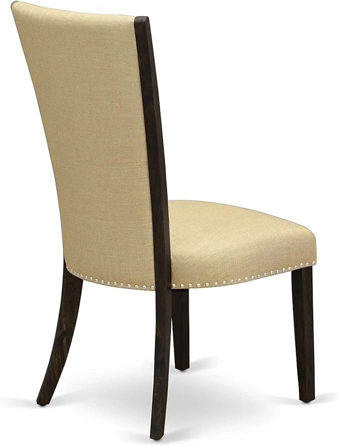 East West Furniture X727VE703-7 7 Piece Modern Dining Table Set Consist of a - Image 11