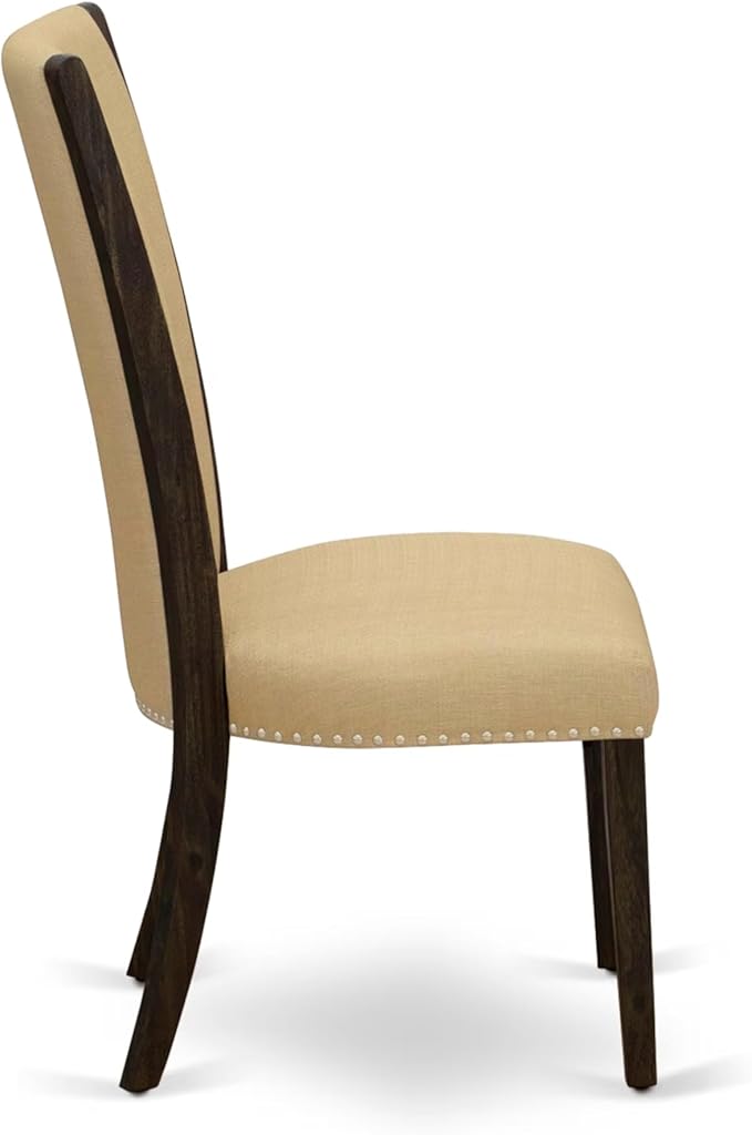 East West Furniture V797VE703-9 9 Piece Dining Room Table Set Includes a - Image 11