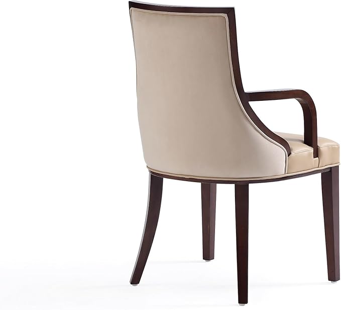 Manhattan Comfort Grand Faux Leather Dining Chairs - Image 6