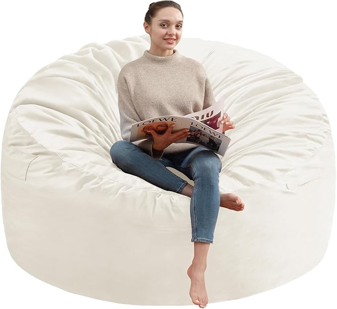 3FT Bean Bag Chair, Comfy Bean Bag Chairs by SIMFLAG