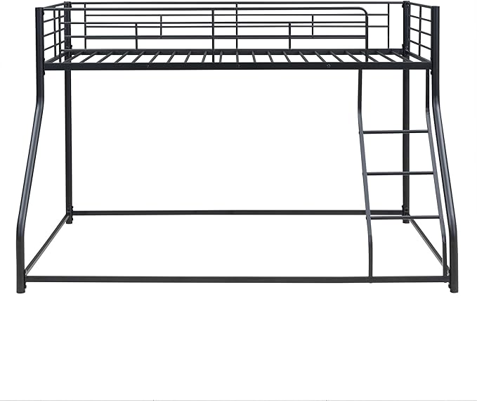 Twin XL Over Queen Metal Floor Bunk Bed - Image 6