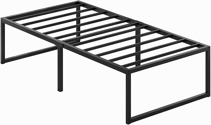18 Inch Twin Bed Frames Heavy Duty Metal Twin Platform Bed Frame No Box Spring - Image 7