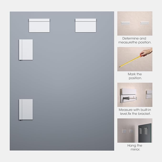 Hasipu 2-Pack 32" x 24" Bathroom Mirror, Mirrors - Image 8