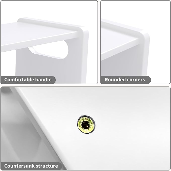 Wooden Step Stool, Two Stepping Stool - Image 5