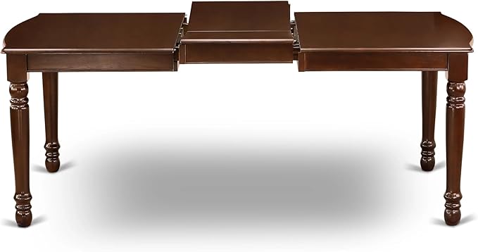 East West Furniture DOT-MAH-T Dover Dining Table - Image 7
