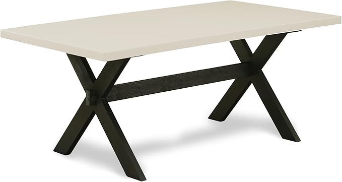 East West Furniture X627MZ650-5 5 Piece Dinette Set Includes a Rectangle Dining - Image 3