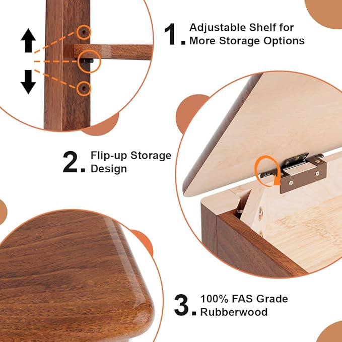 Shoe Storage Bench for Entryway - Image 5
