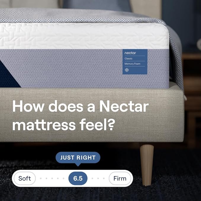 Nectar Queen Adjustable Base & 12” Mattress - Image 6