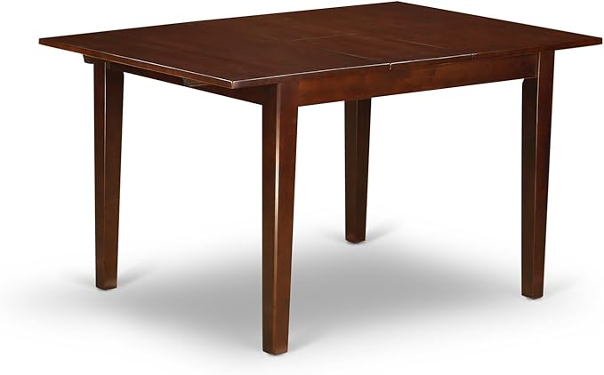 East West Furniture MLCL5-MAH-W 5 Piece Kitchen Table & Chairs Set Includes a - Image 5