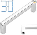 KOOFIZO 30-Pack Solid Square Bar Cabinet Handle by Koofizo