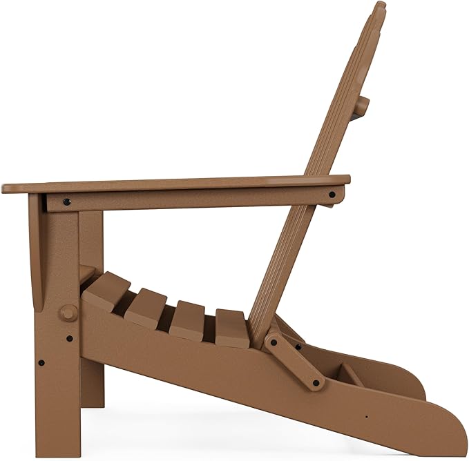 POLYWOOD AD5030TE Classic Folding Adirondack Chair, Height: 35.00" - Image 8