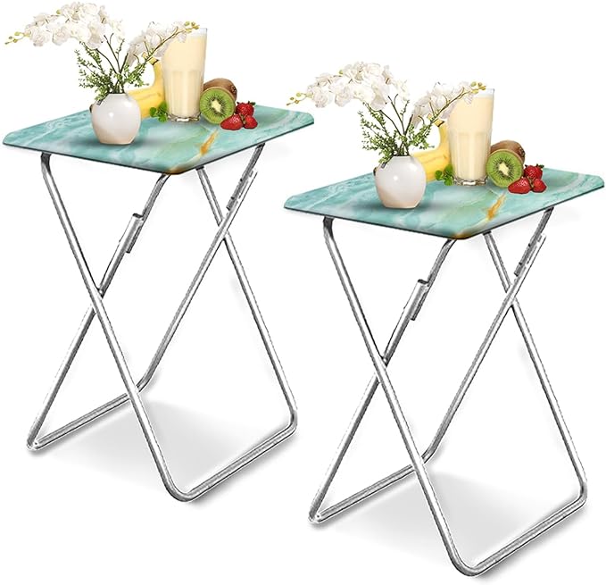 Garden 4 you Folding TV Tray Table, TV Dinner Table by Garden4you