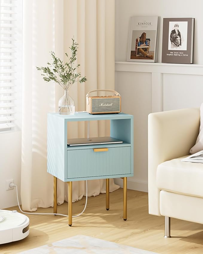 Nightstand, Morden Bedside Table - Image 6