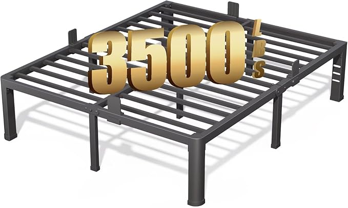 FUIOBYVV 16 Inch King Bed Frame by FUIOBYVV