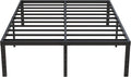 18 Inch King Bed Frame Heavy Duty Metal Platform King Size Bed Frames by Upcanso