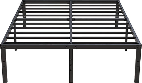 18 Inch King Bed Frame Heavy Duty Metal Platform King Size Bed Frames by Upcanso