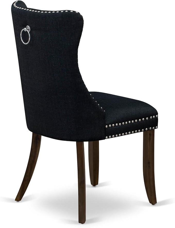 East West Furniture ANDA3-AWA-24 3 Piece Kitchen Table & Chairs Set Contains a - Image 10