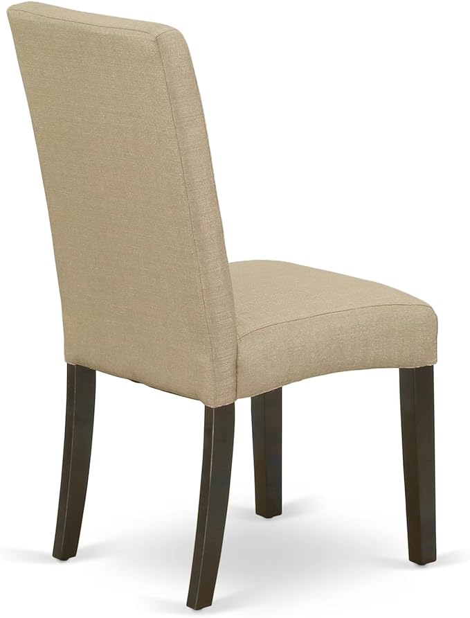 East West Furniture HEDR7-CAP-03 7 Piece Kitchen Table & Chairs Set Consist of - Image 10