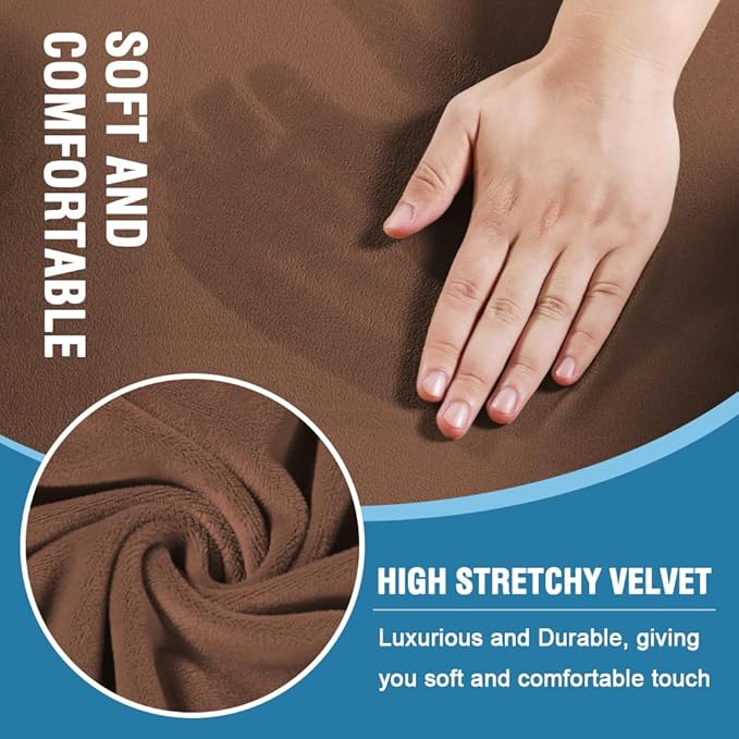 H.VERSAILTEX Thick Velvet Sofa Cover - Image 3