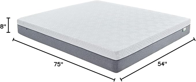 Novilla Full Size Mattress, 8-Inch Gel Memory Foam Mattress - Image 2