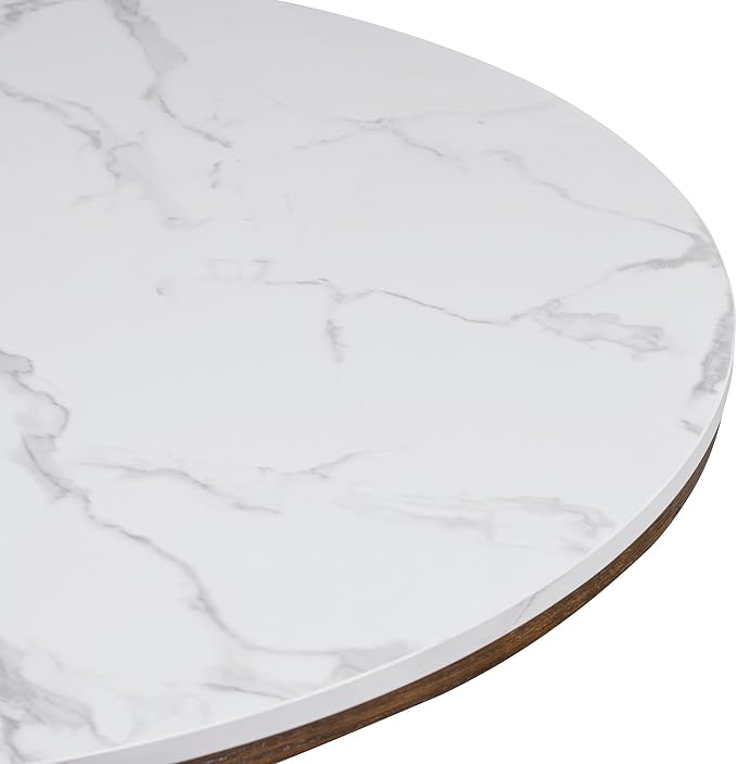 Wooden Kitchen Round Dining Table - Image 8