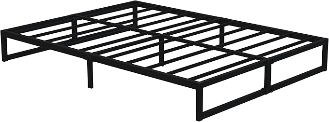 12 Inch California King Bed Frames No Box Spring Needed Heavy Duty Metal Cal - Image 9