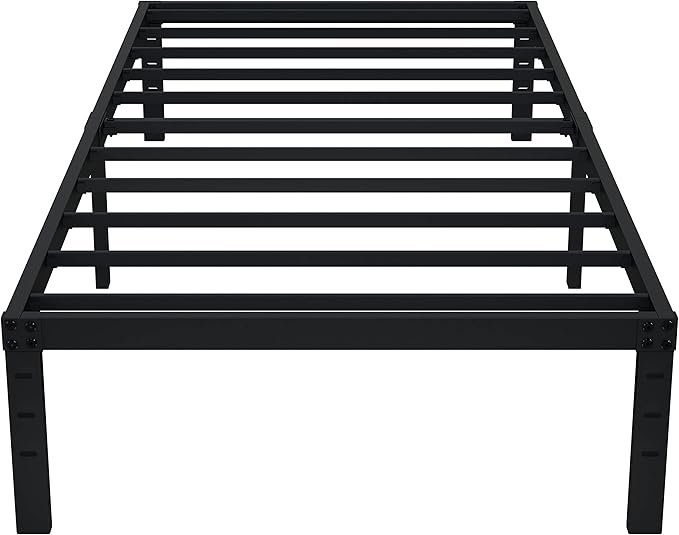 EMODA 14 Inch Twin XL Bed Frames No Box Spring Needed, Heavy Duty XL Twin Metal by EMODA