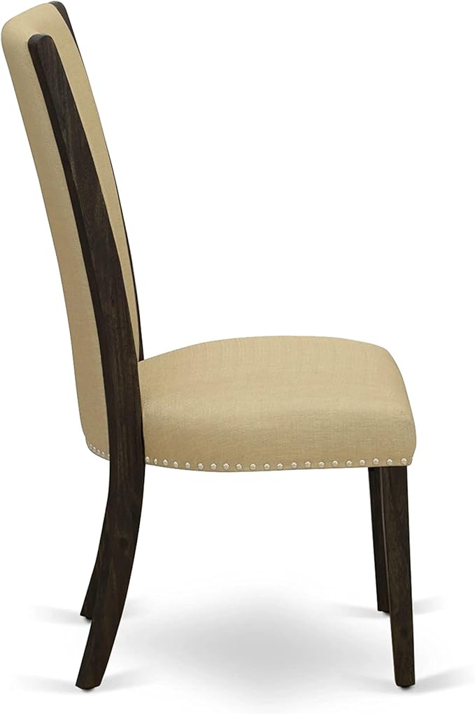 East West Furniture X727VE703-6 6 Piece Dining Room Table Set Contains a - Image 10