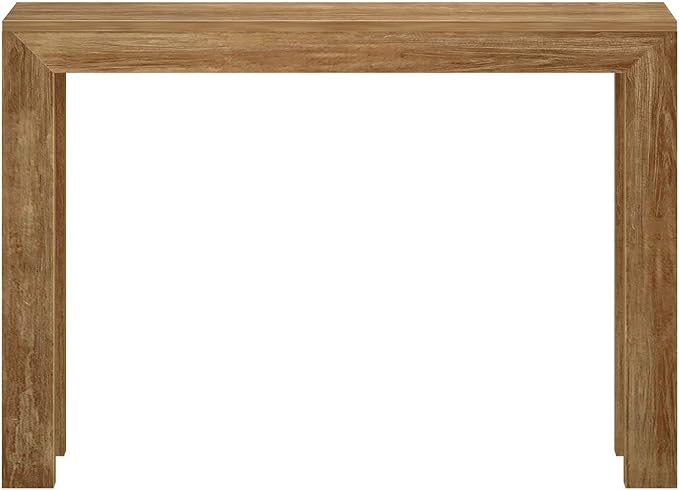 Plank+Beam Modern Solid Wood Console Table, 46.25 Inch, Sofa Table, Narrow - Image 5