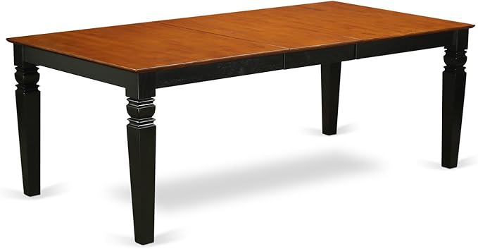 East West Furniture LGKE9-BCH-LC 9 Piece Dining Set Includes a Rectangle Dining - Image 5