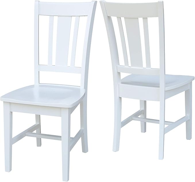 International Concepts Set of Two San Remo Splatback Dining Chairs by InternationalConcepts
