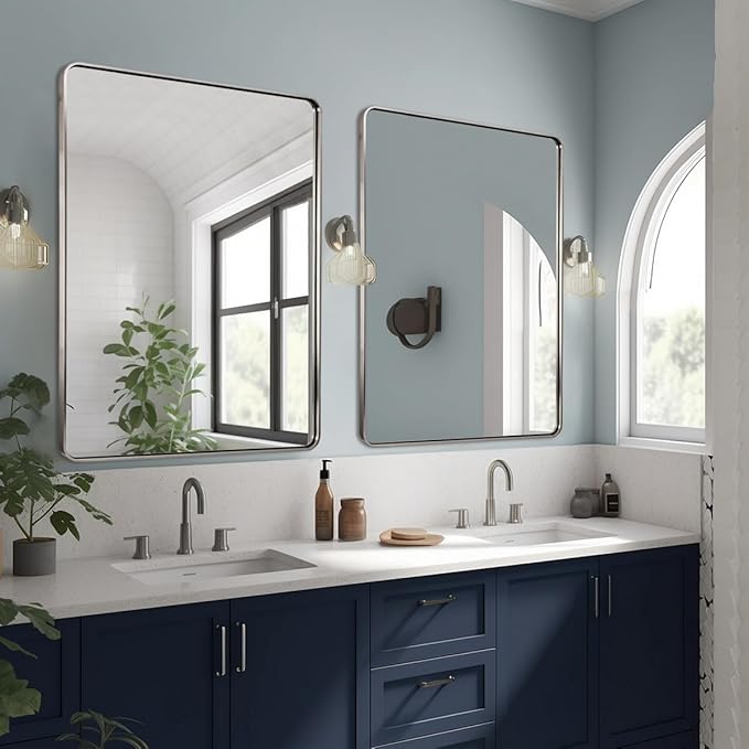 ANDY STAR 48x36 Inch Chrome Mirrors - Image 9