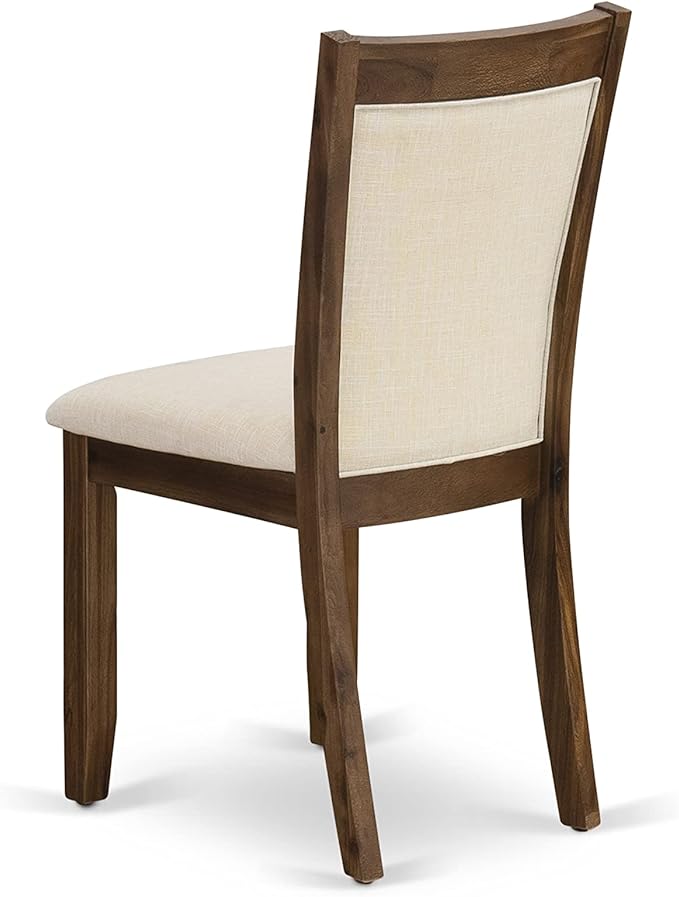 East West Furniture X797MZN32-9 9 Piece Dining Table Set Includes a Rectangle - Image 12