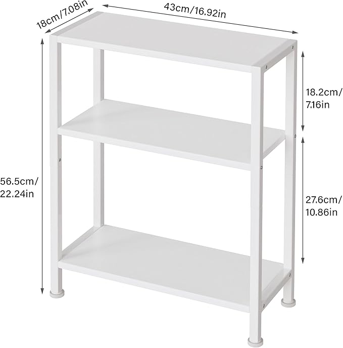 3-Tier Side Table Set of 2, Small End Table, Sofa Side Table - Image 3