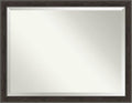 Amanti Art Brown Bathroom Mirror by AmantiArt