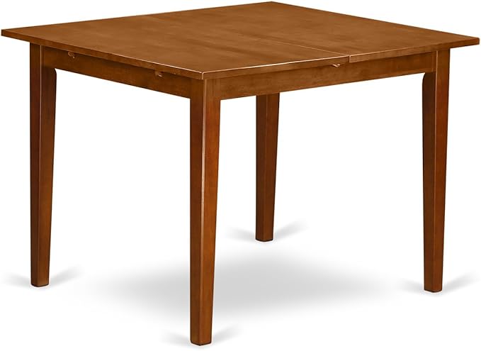 East West Furniture Milan 7 Piece Kitchen Set Consist of a Rectangle Table - Image 3