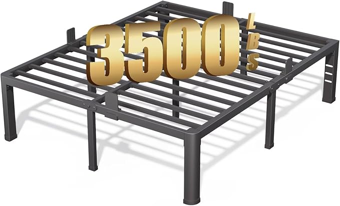 FUIOBYVV 18 Inch King Bed Frame by FUIOBYVV