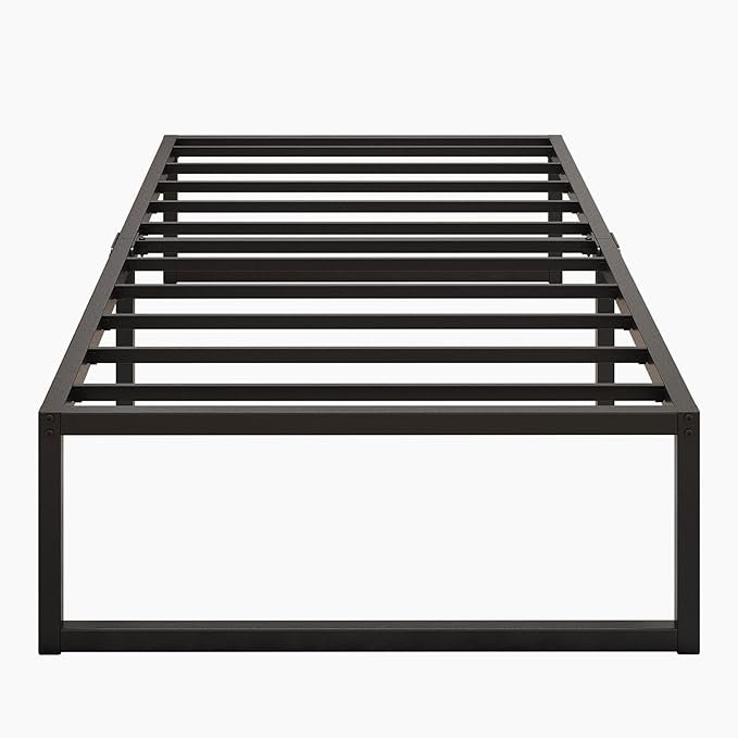 14 Inch Twin XL Bed Frames Heavy Duty Sturdy Metal Platform Bed Frame No Box - Image 7