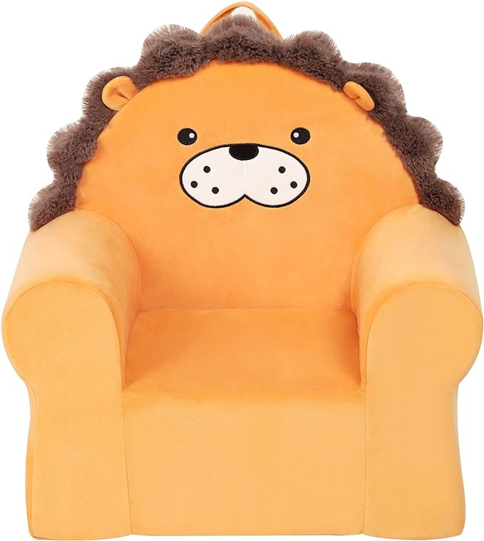 Cuddly Toddler First Chair, Premium Character Chair, Little Lion, 18 Month up by MOMCAYWEX