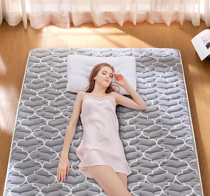 Japanese Futon, High-Density Premium Foam, Thicken Tatami Mat Portable - Image 6